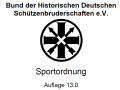 Aktuelle Informationen zur Sportordnung und vom Bundessportausschuss