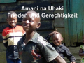 Amani na Uhaki – Frieden und Gerechtigkeit