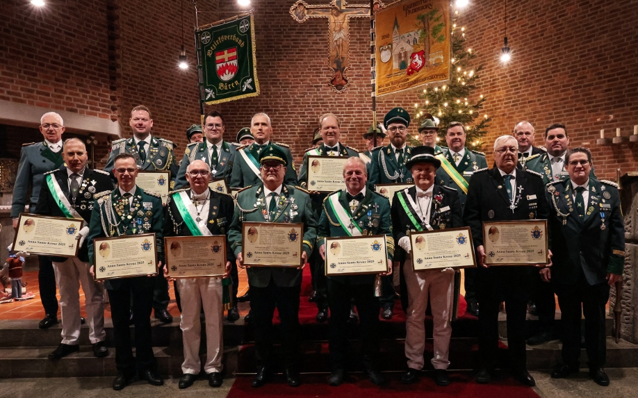 Gemeinschaftsbild Anno-Santo-Kreuz-Verleihung 2026